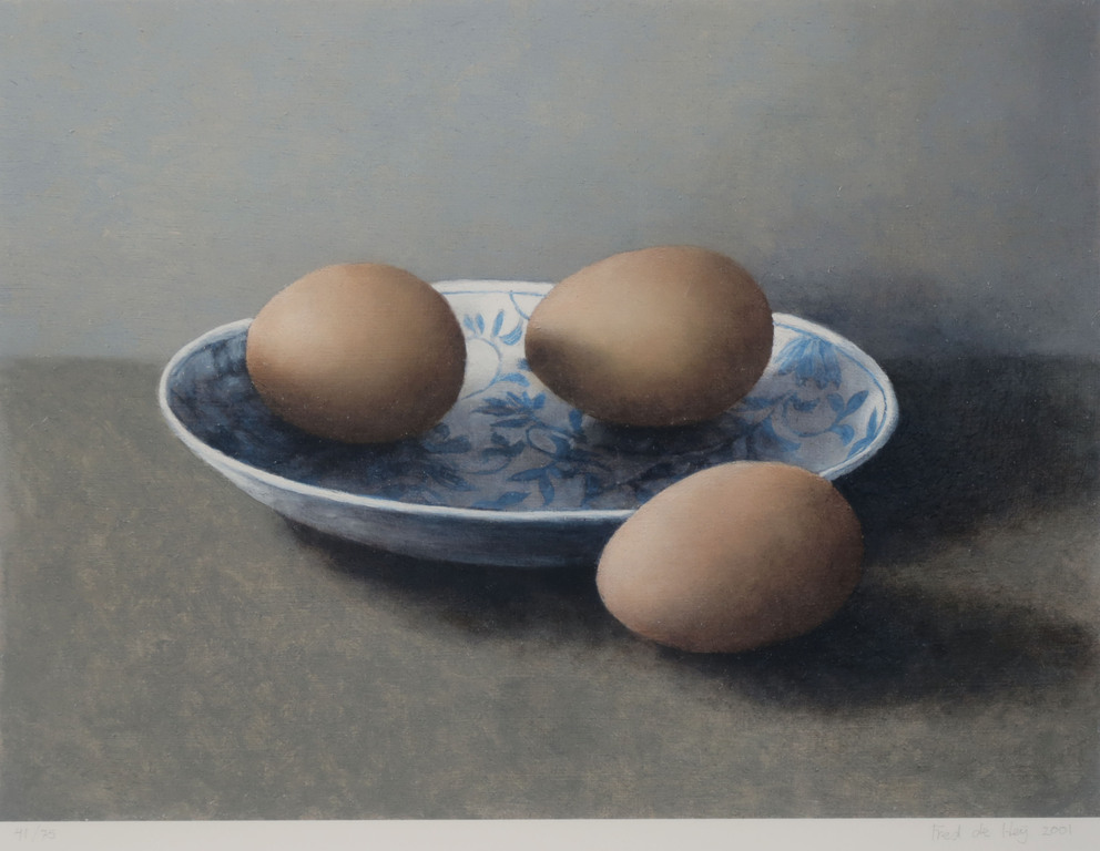 Fred de Heij: Giclee, Stilleven III - Ingelijst kopen? Bied vanaf 35!