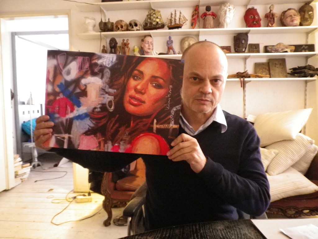 Peter Klashorst - Disco Queens I - Gesigneerde Digitale Offset kopen? Bied vanaf 1!