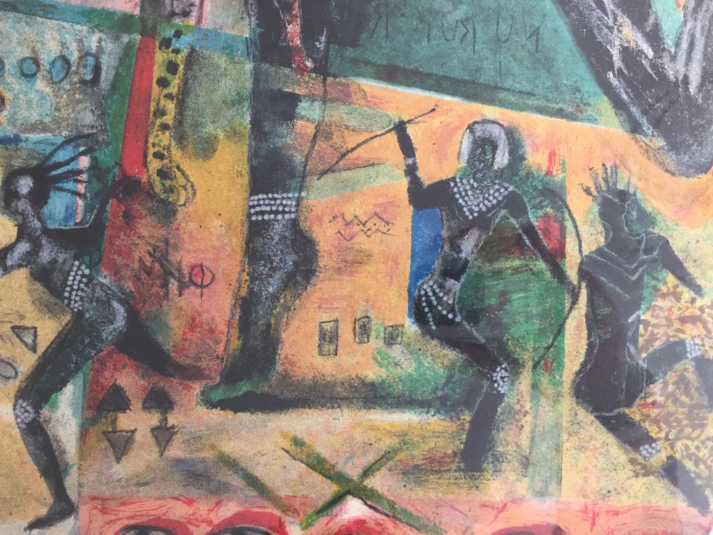 Astrid Engels, kleurenlitho kopen? Bied vanaf 129!