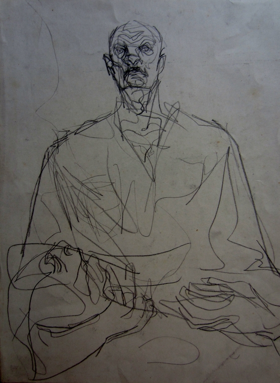 Willem Kouwer Boomkens (1911-1991) - 7 schetsen set 4 kopen? Bied vanaf 1!
