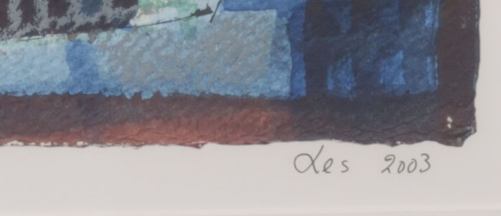 Anna Mes: Giclee, Compositie II - Ingelijst kopen? Bied vanaf 20!