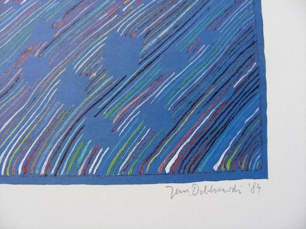 Jan Dobkowski, grafiek, "Motiv I", 1984 kopen? Bied vanaf 25!