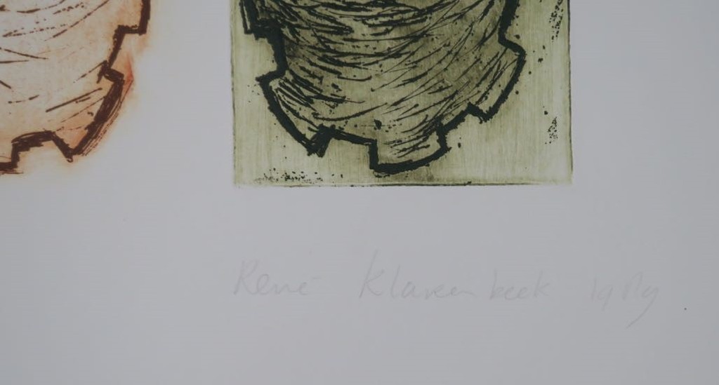 Rene Klarenbeek: Ets, Z.T. kopen? Bied vanaf 1!