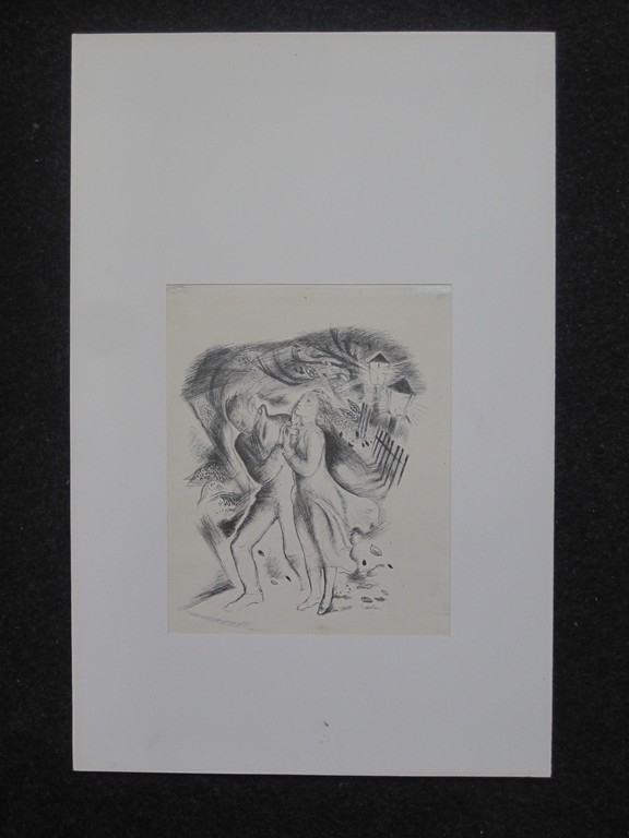 Etie van Rees 1890-1973 - oostind inkt tekening  1920 -  gesigneerd kopen? Bied vanaf 1!