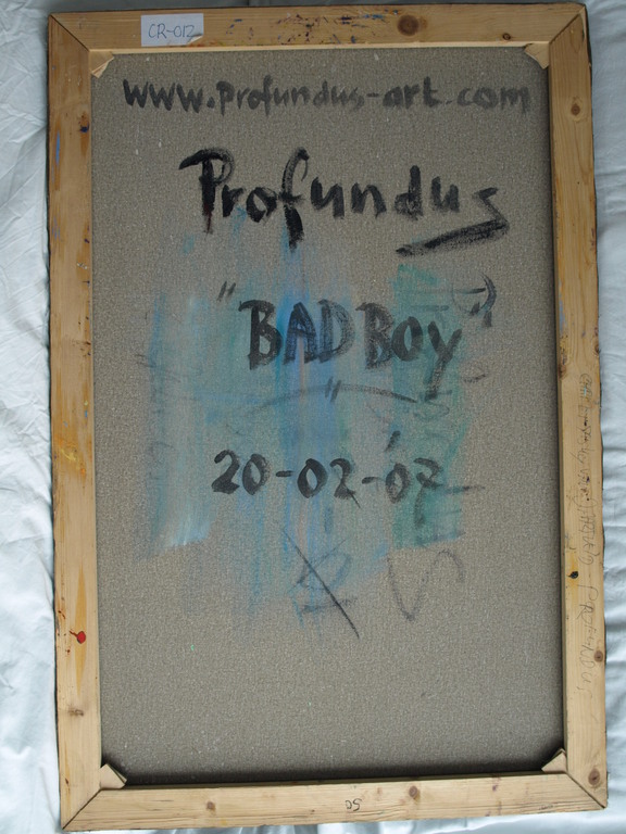 Profundus : Acrylverf op doek – Bad Boy – gesigneerd – 90 x 60 cm - 2007 kopen? Bied vanaf 1!