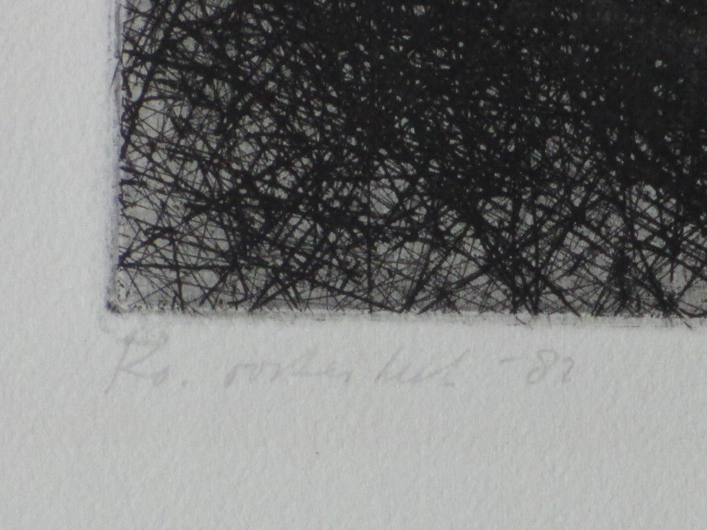 Ko Oosterkerk, Lijn in Structuur, Ets kopen? Bied vanaf 60!