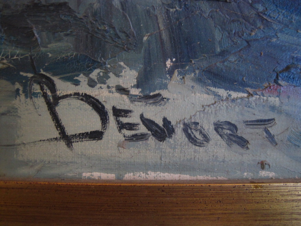 Groot en karakteristiek Expressionistisch Bloemstilleven John Bevort (1917-1996) kopen? Bied vanaf 1!