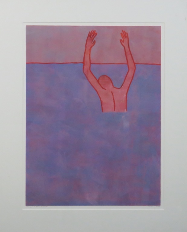 Raquel Maulwurf: Lino, Zwemmen - Ingelijst kopen? Bied vanaf 35!