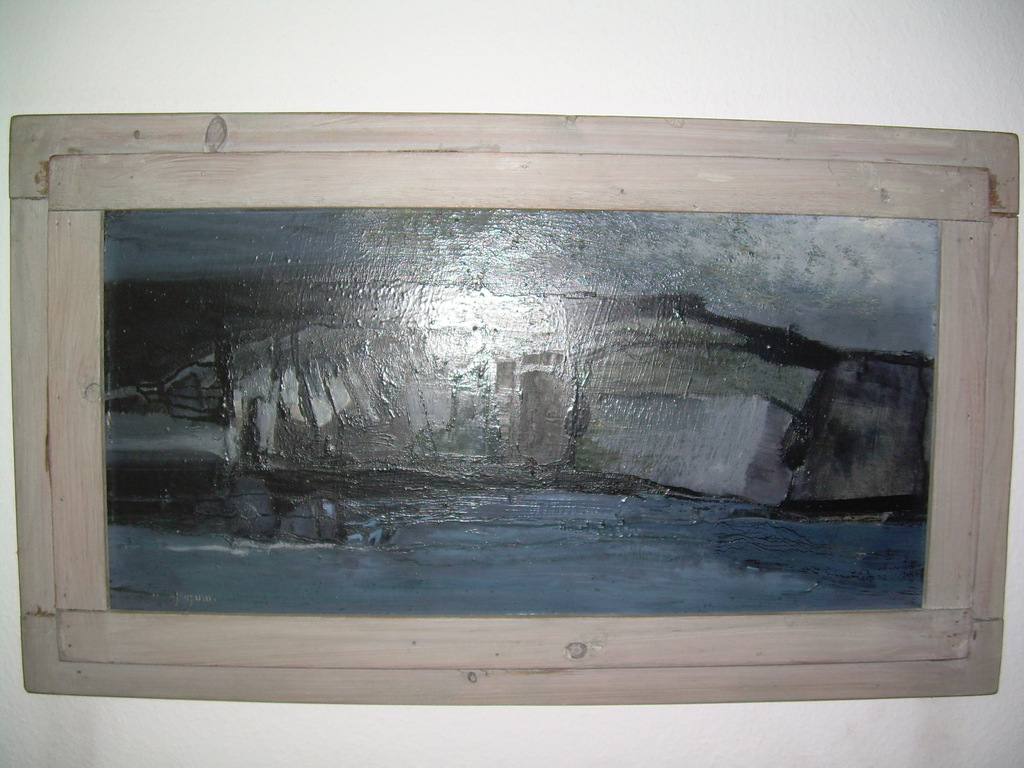 Ab Jongmans, Olieverf op hout, Klein Iers Landschap kopen? Bied vanaf 850!