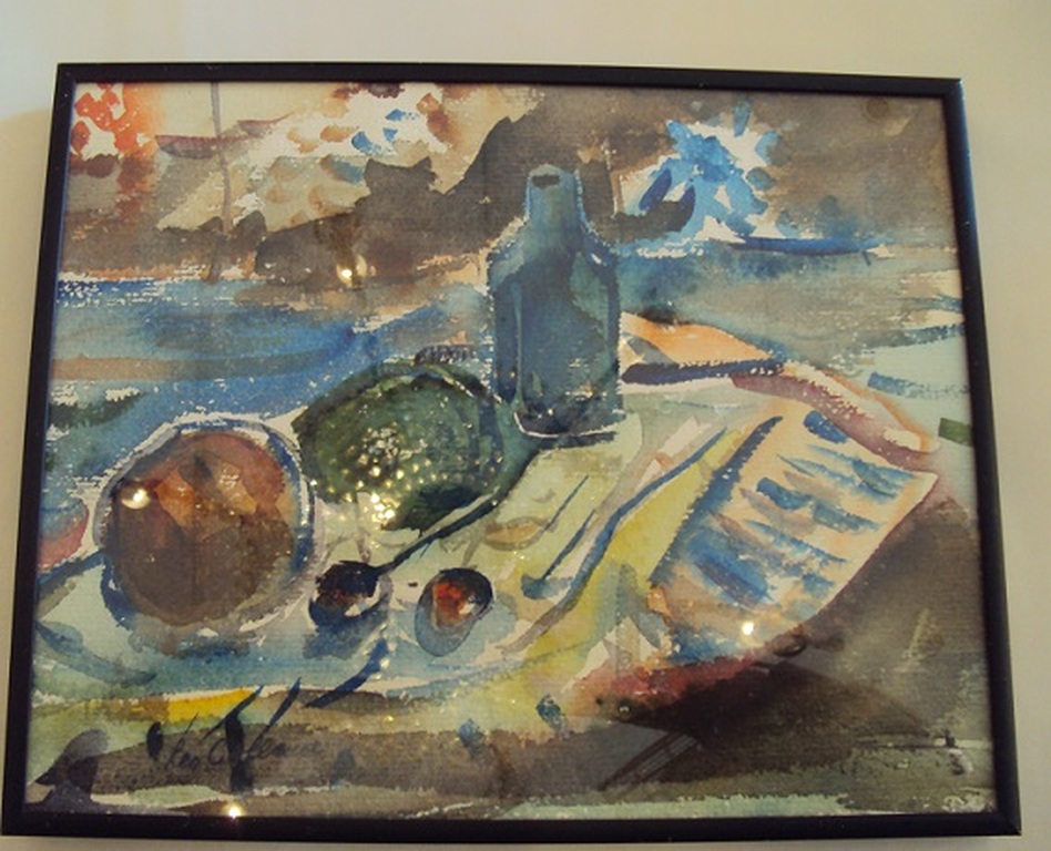 Leo Collard, Aquarel, Stilleven kopen? Bied vanaf 20!