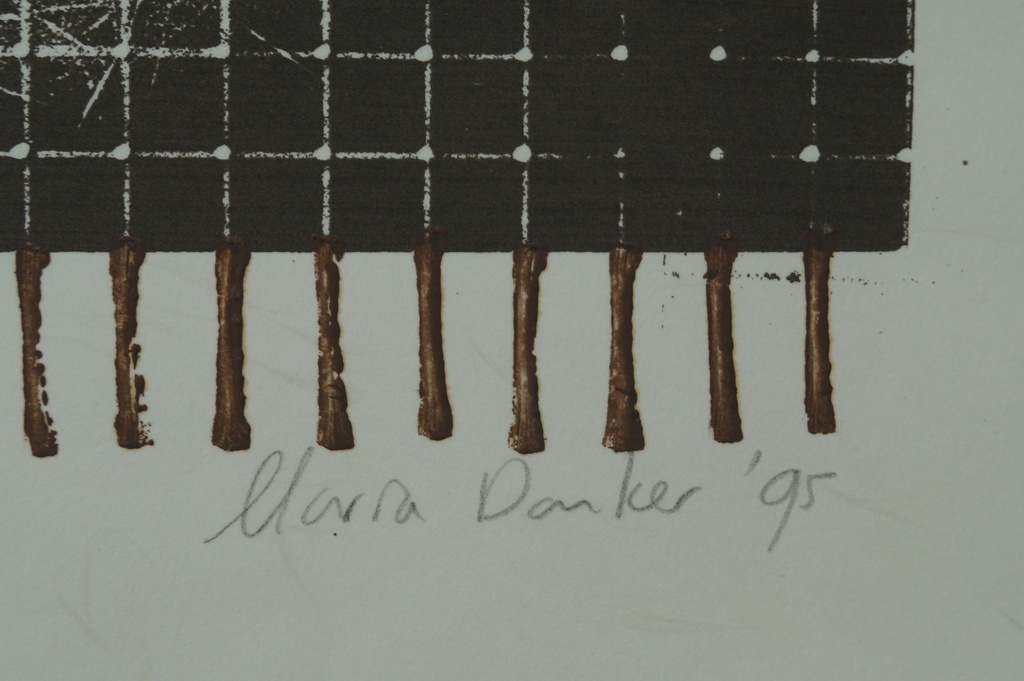 Maria Donker - gesigneerde houtsnede - 1995 kopen? Bied vanaf 1!