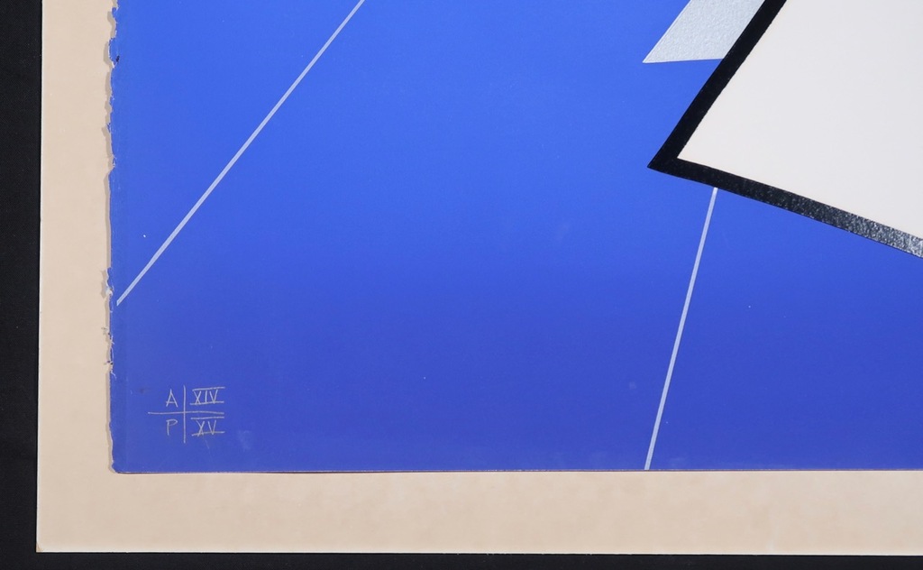 Anthony Benjamin: Zeefdruk, Blue Parallax  kopen? Bied vanaf 20!