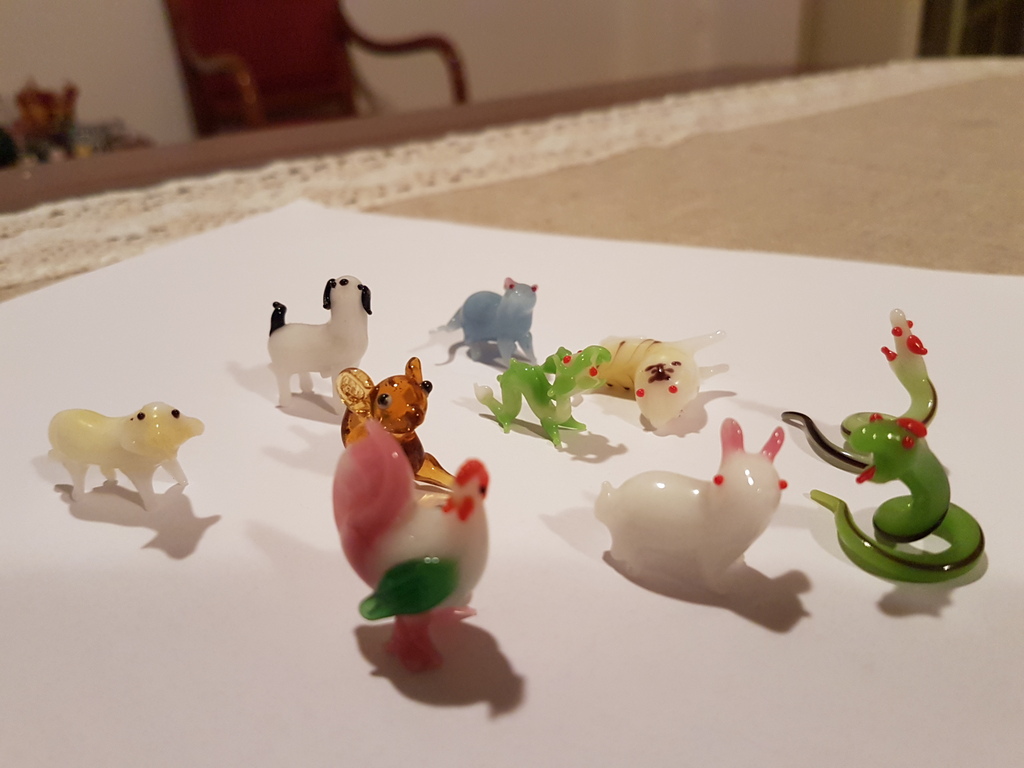 Murano glas 10 dieren miniature anni 55/60 kopen? Bied vanaf 2!