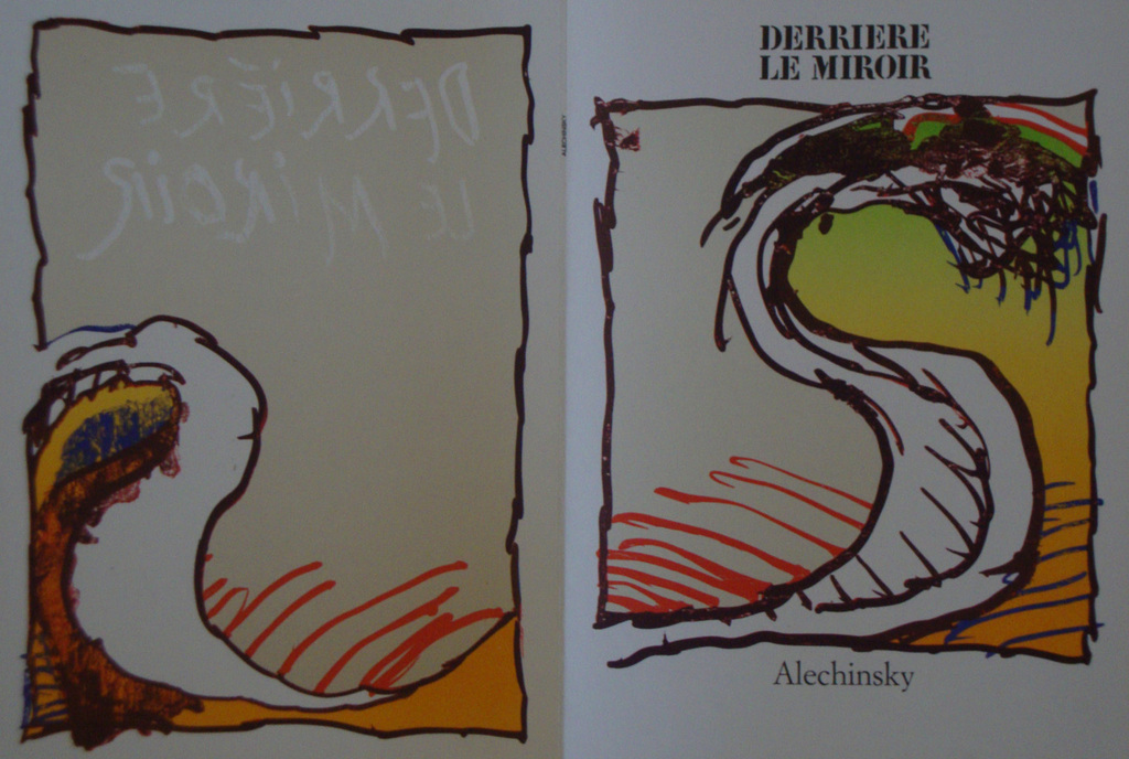 Pierre Alechinsky: 2 mooie litho's uit de DLM 247 kopen? Bied vanaf 1!