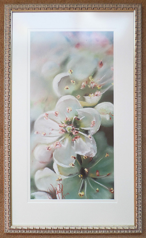 Bloemen, techniek onbekend (mooi ingelijst) kopen? Bied vanaf 1!