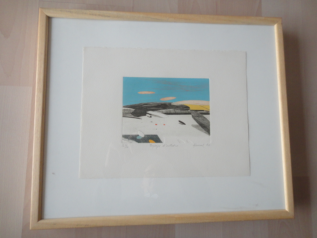 Kemal Sirbegovic, ets, "Paysage d'octobre" kopen? Bied vanaf 1!