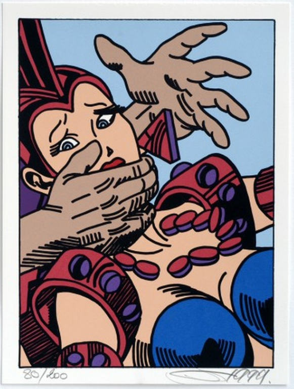 Erro: Zeefdruk, A travers...19 verkocht voor € 47!