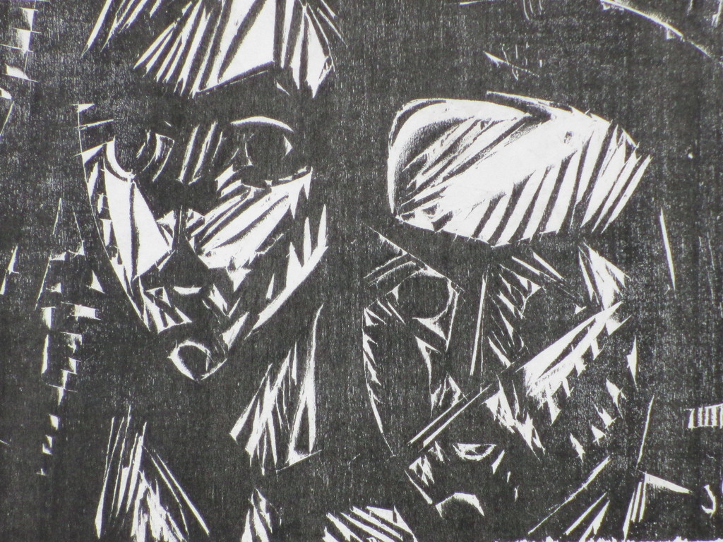 Jan Jordens, Kleine Hongaren, Houtsnede kopen? Bied vanaf 1!