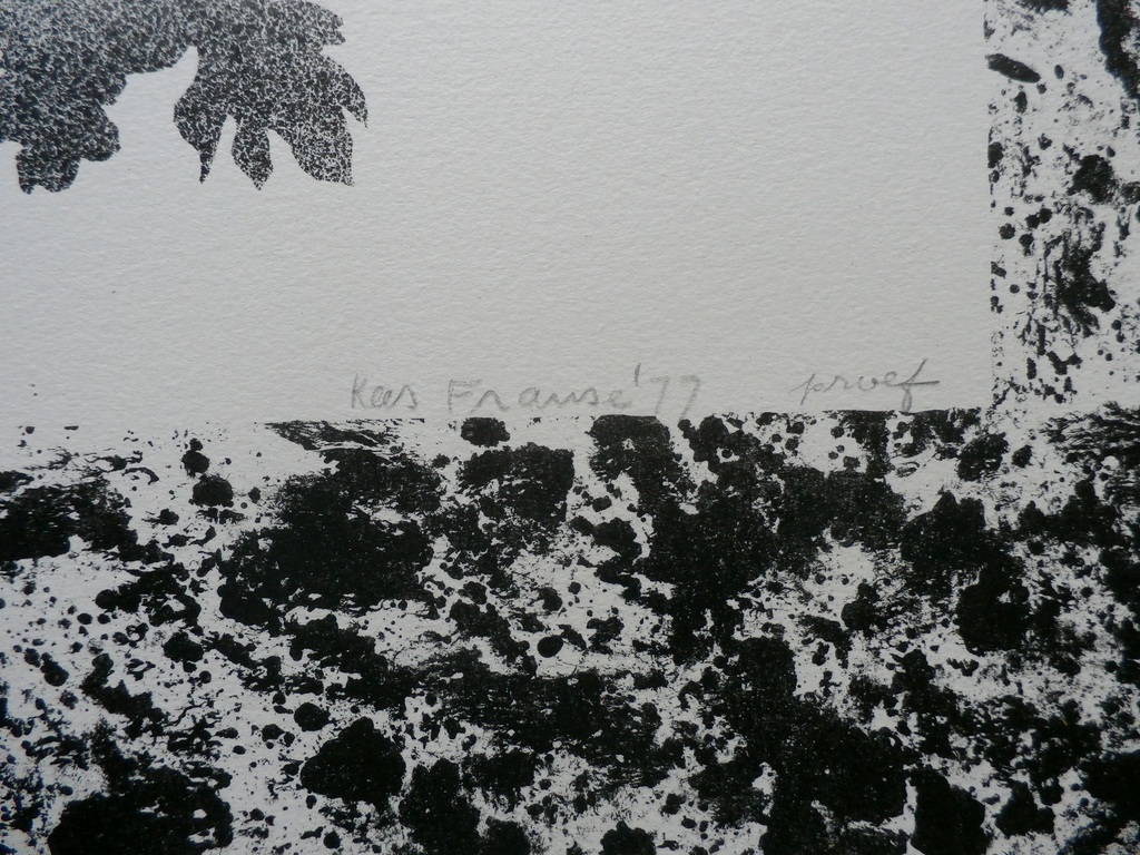 Kees Franse - litho - 1977 kopen? Bied vanaf 50!