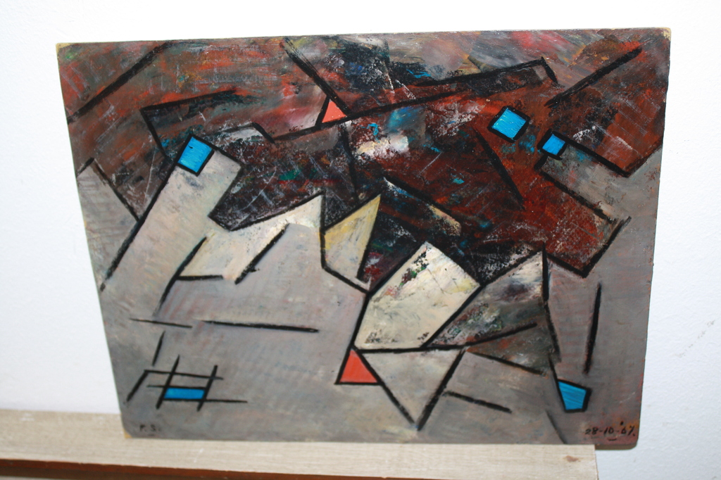 Ferry Slebe - ABSTRACT 1967 verkocht voor € 50!