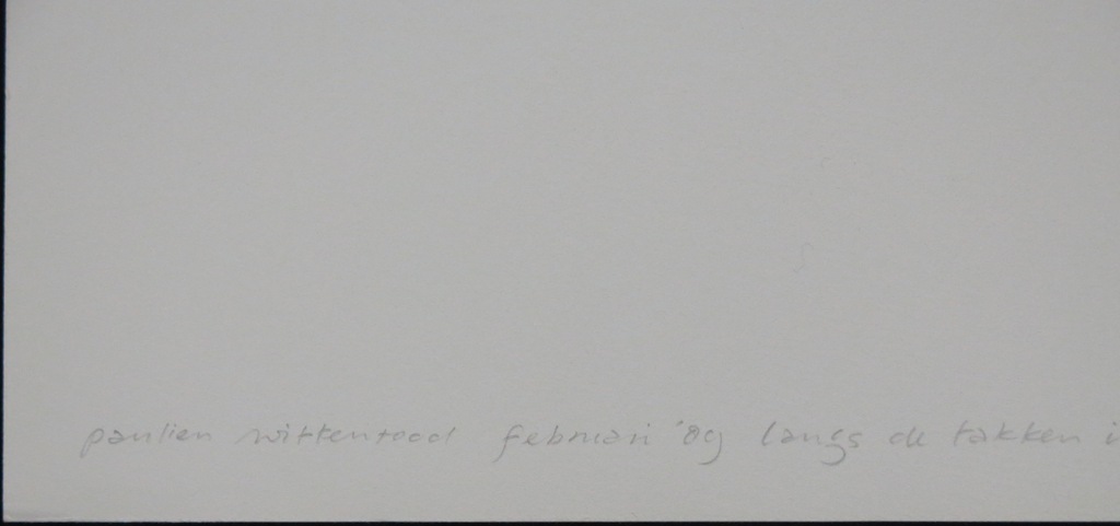 Paulien Wittenrood: Ets, Langs de takken...  kopen? Bied vanaf 1!