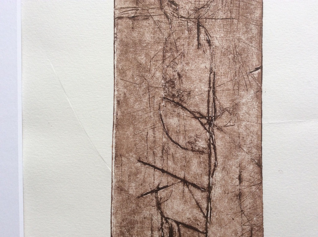 Anton Heyboer: ets - staande man  kopen? Bied vanaf 165!