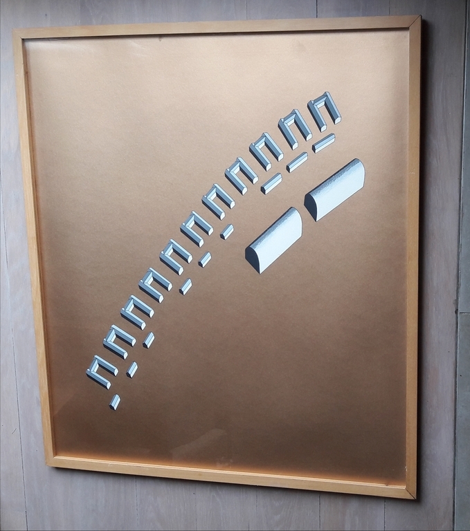 Jeroen Henneman - Jeroen Henneman, zeefdruk , Titel MarfaTexas Gesigneerd verkocht voor € 56!