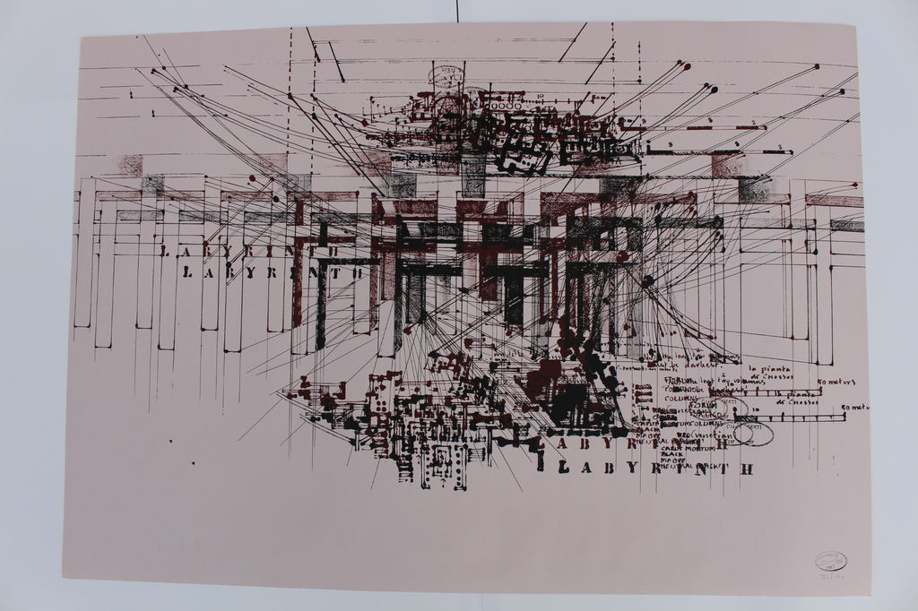 Gerti Bierenbroodspot (1940) -Gesigneerde litho XXL -75cm x105 cm - opl. 150 ex. kopen? Bied vanaf 49!