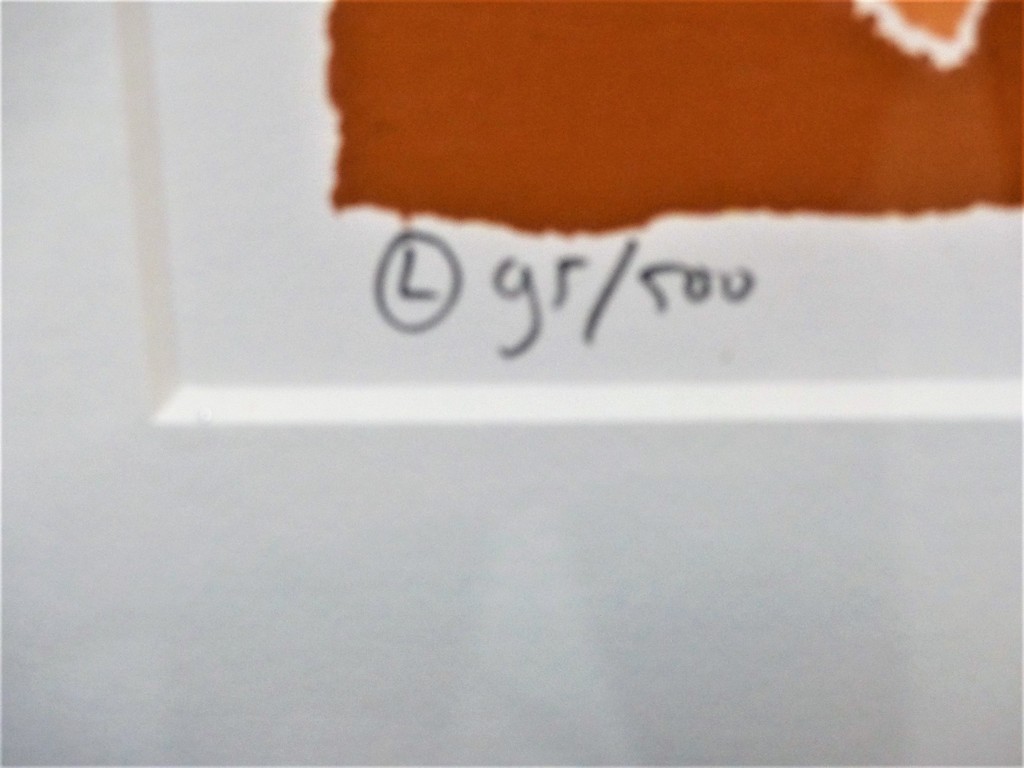 Hans Innemee,Zeefdruk op papier , ingelijst, Titel Duck,Handgesigneerd kopen? Bied vanaf 50!