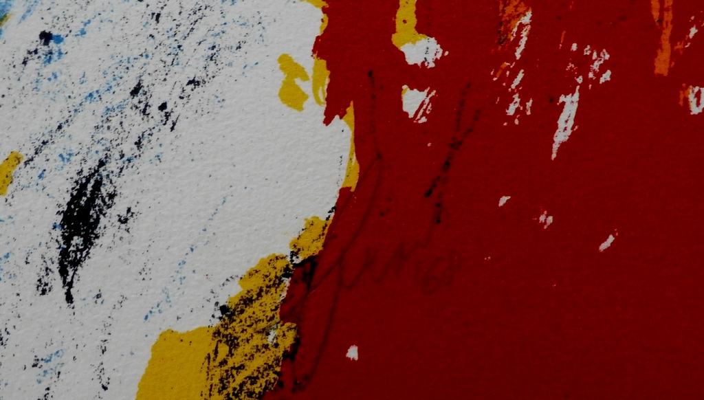 Eugene Brands - litho: streaming against black - 1968 kopen? Bied vanaf 225!