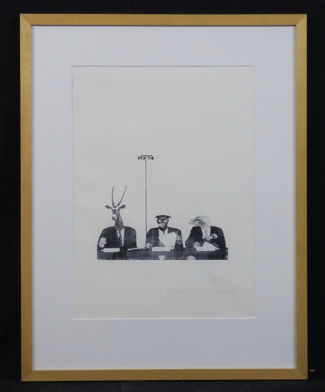 Tinca Veerman: Zeefdruk, Het tribunaal van sportieve ... - Ingelijst kopen? Bied vanaf 20!