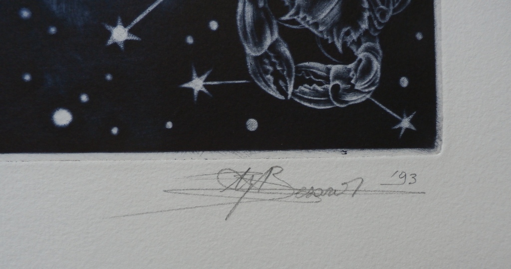 Hugo Besard - Ets - Titel: "Gaia" - 1993 kopen? Bied vanaf 55!