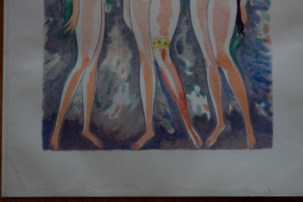 Kees van Dongen - Houtgravure - Les femmes columbus kopen? Bied vanaf 50!