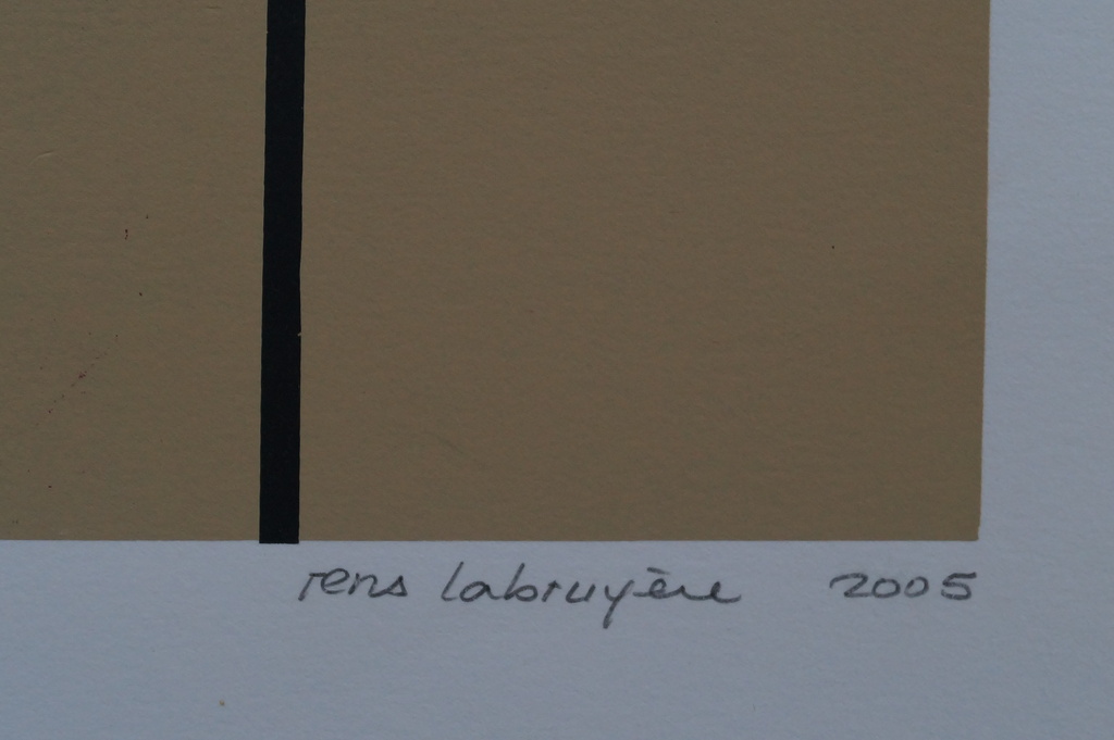 Rens LabruyÃ¨re - gesigneerde zeefdruk - 2005 kopen? Bied vanaf 12!