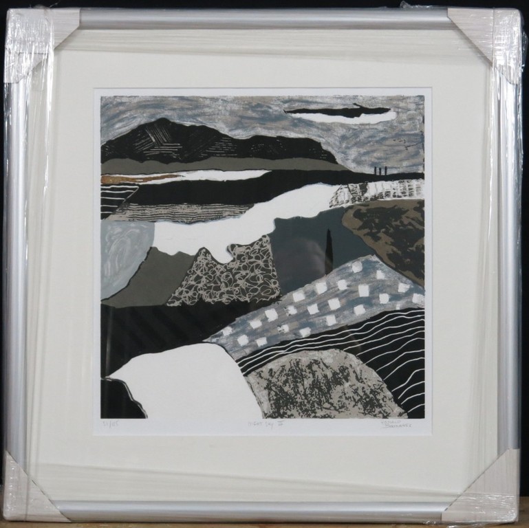 Ronald Boonacker: Zeefdruk, Night sky II - Ingelijst kopen? Bied vanaf 50!