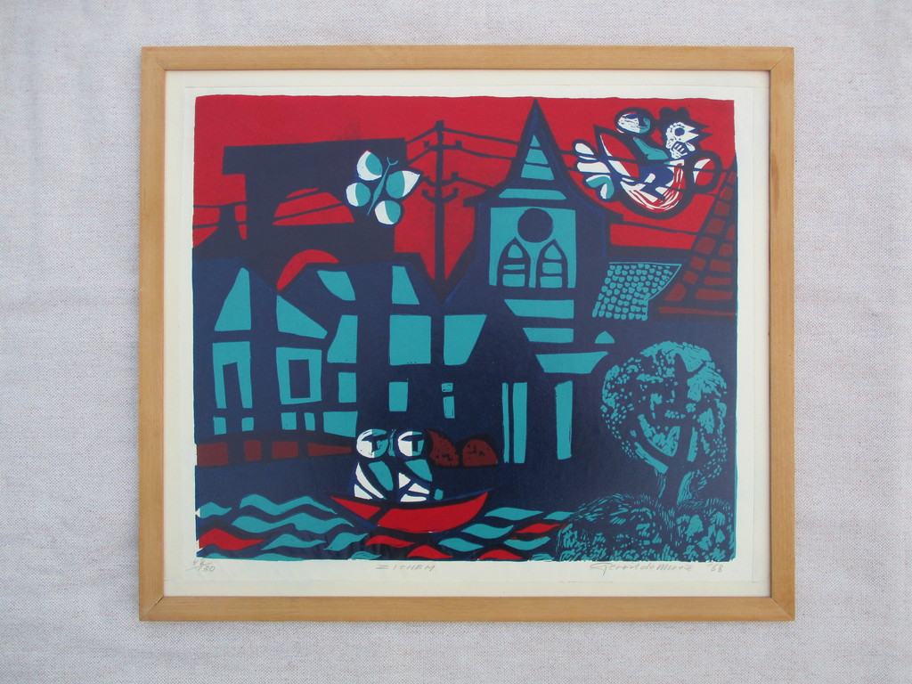 Gerrit de Moree: litho, Zichem kopen? Bied vanaf 1!