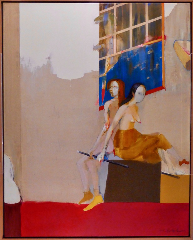 Alexander Bobkin, Window (2001), olieverf op doek verkocht voor € 800!