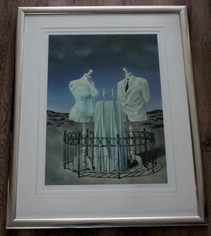 Hans Spiegeler - Ingelijste zeefdruk - 2000 kopen? Bied vanaf 65!