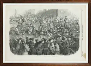 Niet of onleesbaar gesigneerd - Lot van drie prenten uit The Illustrated London News kopen? Bied vanaf 1!