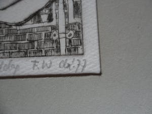 Frits Lindeman - Ets. Titel. Droom in de middag. kopen? Bied vanaf 20!