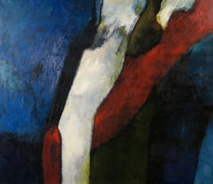 Jos Schimmer - Olieverf op doek, Zonder titel (Groot) kopen? Bied vanaf 1!