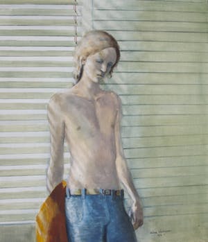 Selma Verhoeven - Portret van een jongen kopen? Bied vanaf 275!