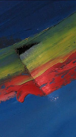 Bitia Rosendor - Acryl op doek, Coucher de Soleil (Groot) kopen? Bied vanaf 1!