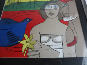 Corneille - litho: Les amoureux de l’isle Adam kopen? Bied vanaf 275!