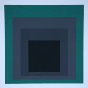 AcheterJosef Albers - Hommage aan het Plein - Grisaille en Patina - Zeefdruk - 1971? Enchérissez de 100!