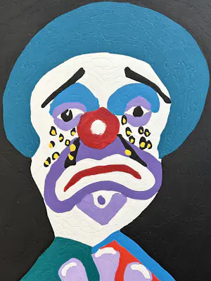 AcheterKarel Appel - Clown aux Larmes d’or? Enchérissez de 1699!