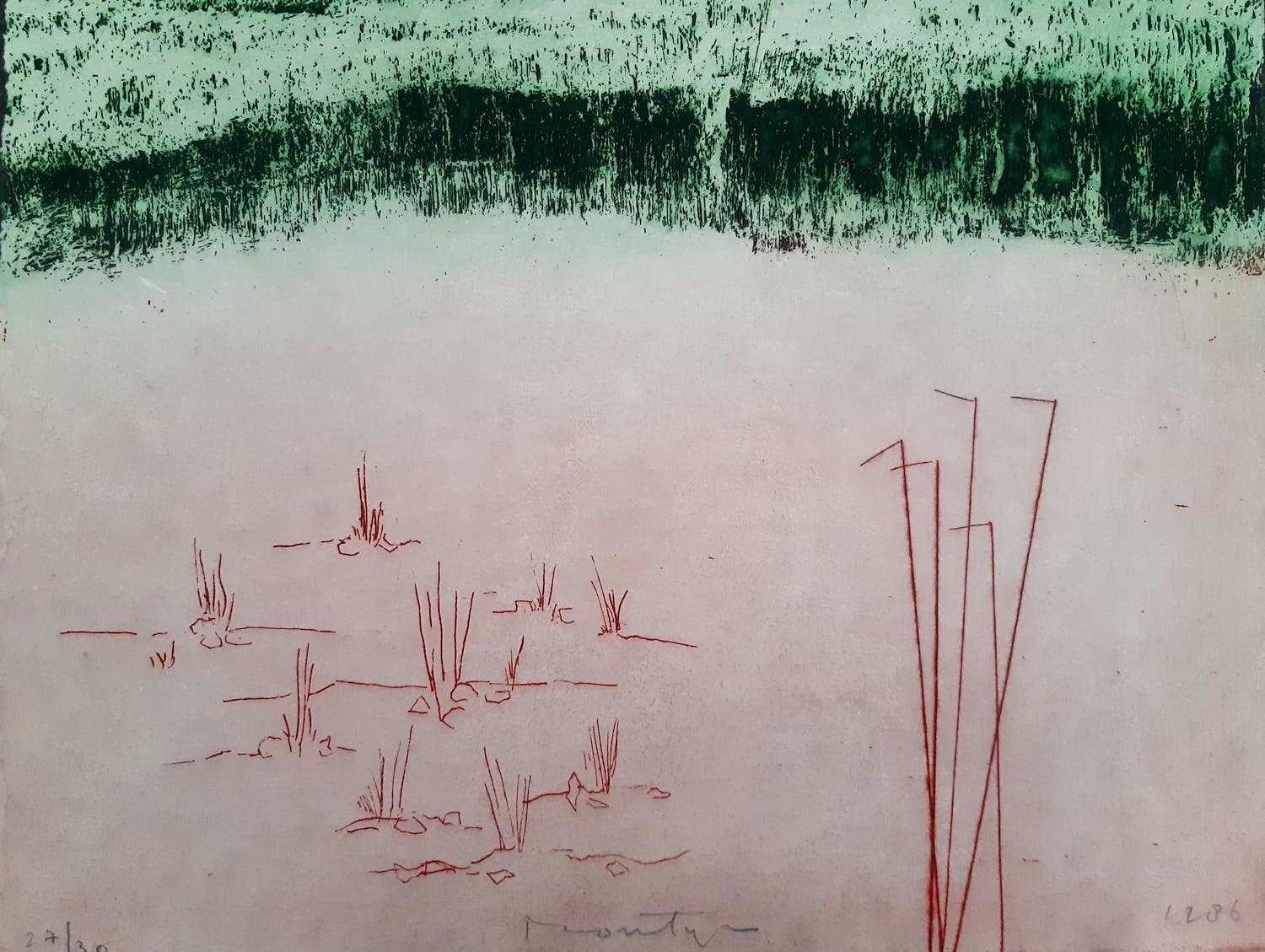 Jan Montyn - L' herbe rouge verkocht voor € 60!