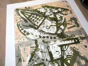 Jonathan Meese - untitled verkocht voor € 250!