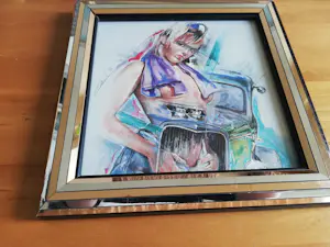 Twan van de Vorstenbosch - Mooie Litho in mooie lijst kopen? Bied vanaf 1!
