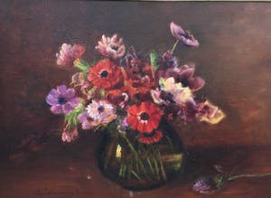 Leon Schulman Gaspard - c3476, stilleven met anemonen kopen? Bied vanaf 200!